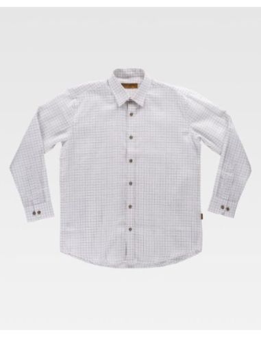 Camisa manga larga de cuadrosWORKTEAM 304B8800