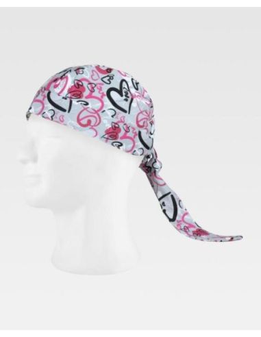Bandana unisex. Estampado love.WORKTEAM 304M807