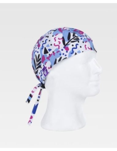 Bandana unisex. Ajuste trasero. Estampado ojosWORKTEAM 304M852