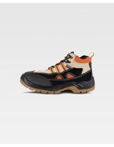 Bota serraje tipo treking, puntera y plantilla metalica anti impactos.WORKTEAM 304P3001