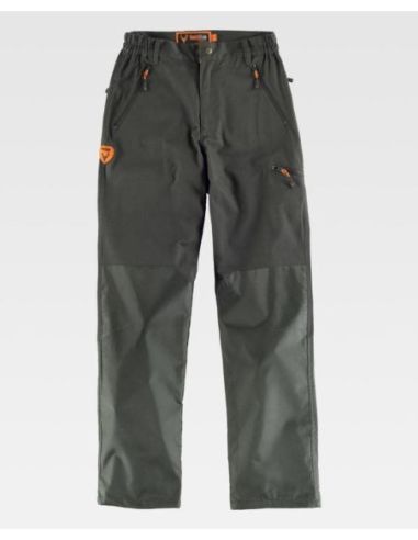 Pantalón caza con refuerzos a tonoWORKTEAM 304S8330