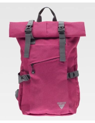 Mochila enrollable de colores jaspeados.WORKTEAM 304WFA408