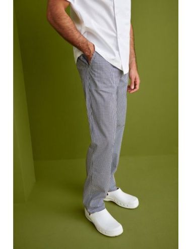 Pantalón Cuadros Cocina Confort Fit     Monza 00604000