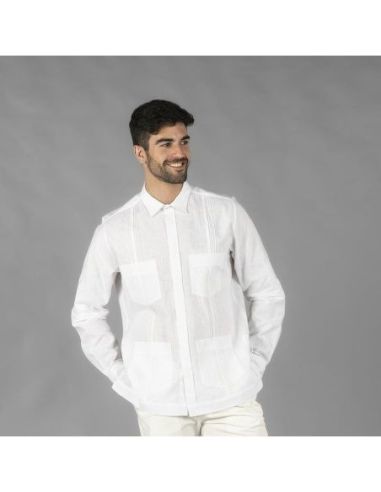 GUAYABERA HOMBRE CUELLO CAMISERO SALOMON GARYS 205210005