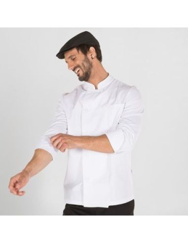 CHAQUETA COCINA UNISEX M/L SARGA BLANCA GARYS 205910000