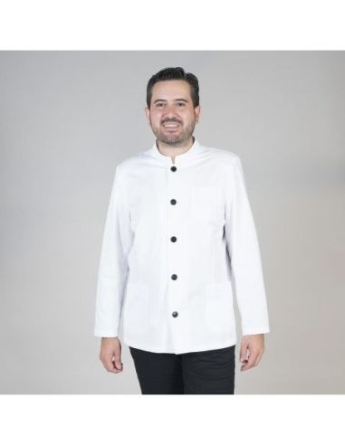 CHAQUETA HOMBRE CUELLO MAO BLANCA GARYS 205953000