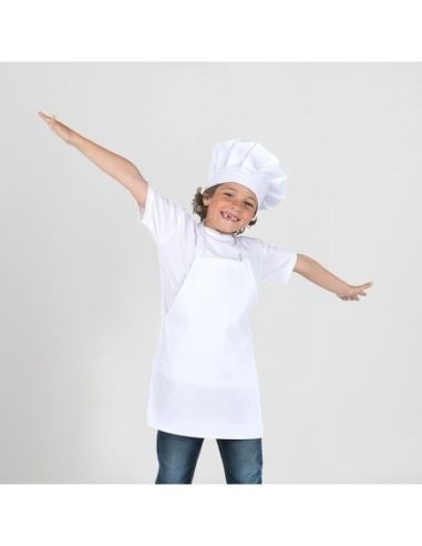 DELANTAL INFANTIL PETO BLANCO GARYS 205111600