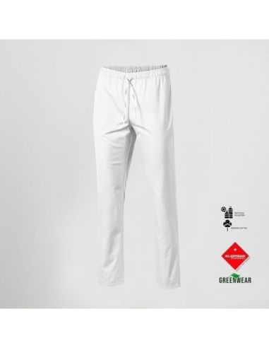 PANTALON UNISEX CON GOMA Y CORDON TEJIDO ORGANICO Y RECICLADO KLOPMAN GARYS 205703400