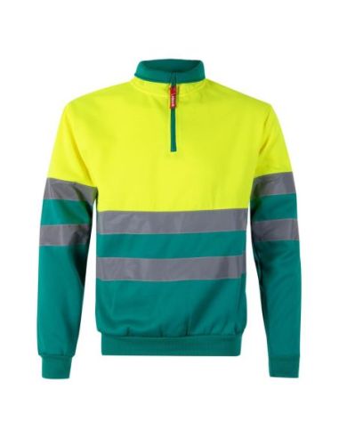 SUDADERA BICOLOR CREMALLERA AV VELILLA 275305701