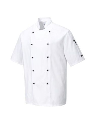 Chaqueta de cocina Kent de manga corta PORTWEST 321C734