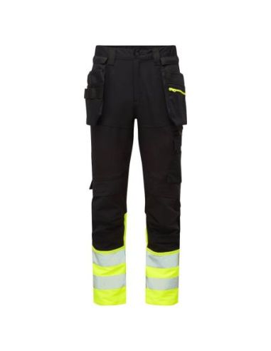 Pantalón DX4 Hi-Vis Detachable Holster Pocket Craft de alta visibilidad, Clase 1 PORTWEST 321DX457