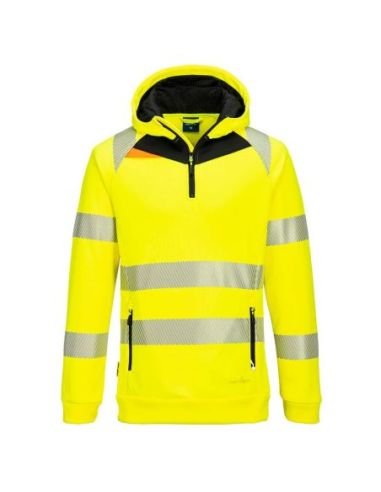 Sudadera con capucha DX4 Hi-Vis 1/4 Zip PORTWEST 321DX482