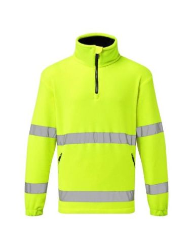 Forro polar Hi-Vis 1/2 Zip PORTWEST 321F302