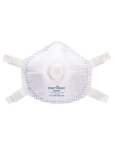 Mascarilla reutilizable con válvula Ultimate  FFP3 (Pack5) PORTWEST 321P306