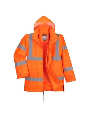 Chaqueta Traffic HiVis impermeable y transpirable PORTWEST 321RT63