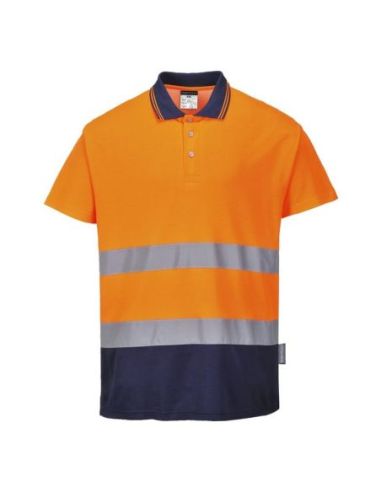 Polo bicolor Cotton Comfort  PORTWEST 321S174