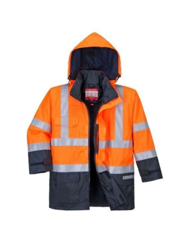 Chaqueta de alta visibilidad multi-protección Bizflame Rain PORTWEST 321S779