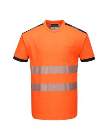 Camiseta m/c de alta visibilidad PW3 PORTWEST 321T181